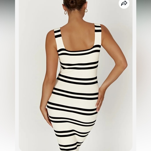 Meshki Henrietta Stripe Knit Maxi Dress - Picture 3 of 10